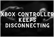 Consertar o controlador do Xbox O Bluetooth continua desconectando no